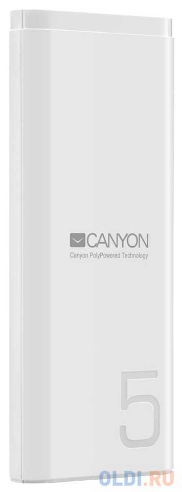 Обзор внешнего аккумулятора Canyon CNE-CPB156 - удобный, но маркий корпус, один вход и два выхода, а также фонарик. Не обошлось и без недостатков.