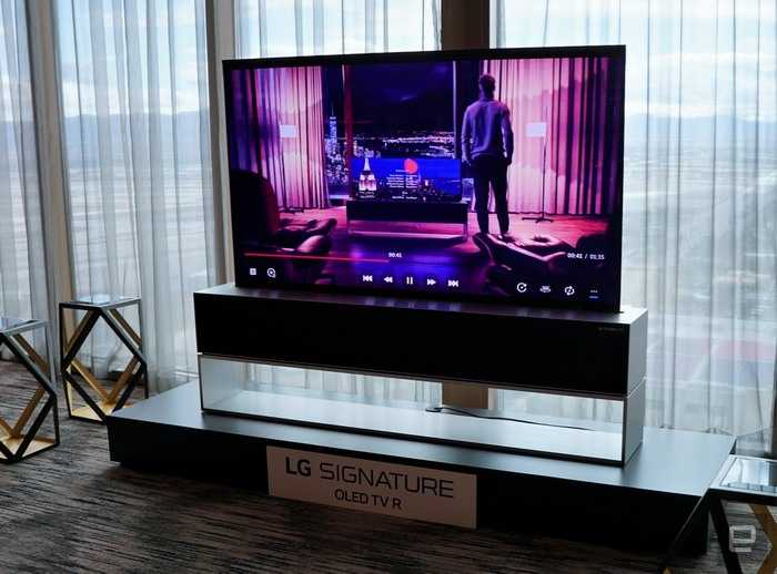 26 февраля 2021 года LG получил патент на телевизор с выдвижным экраном. Предполагается, что модель получит жесткую подвижную экранную панель.