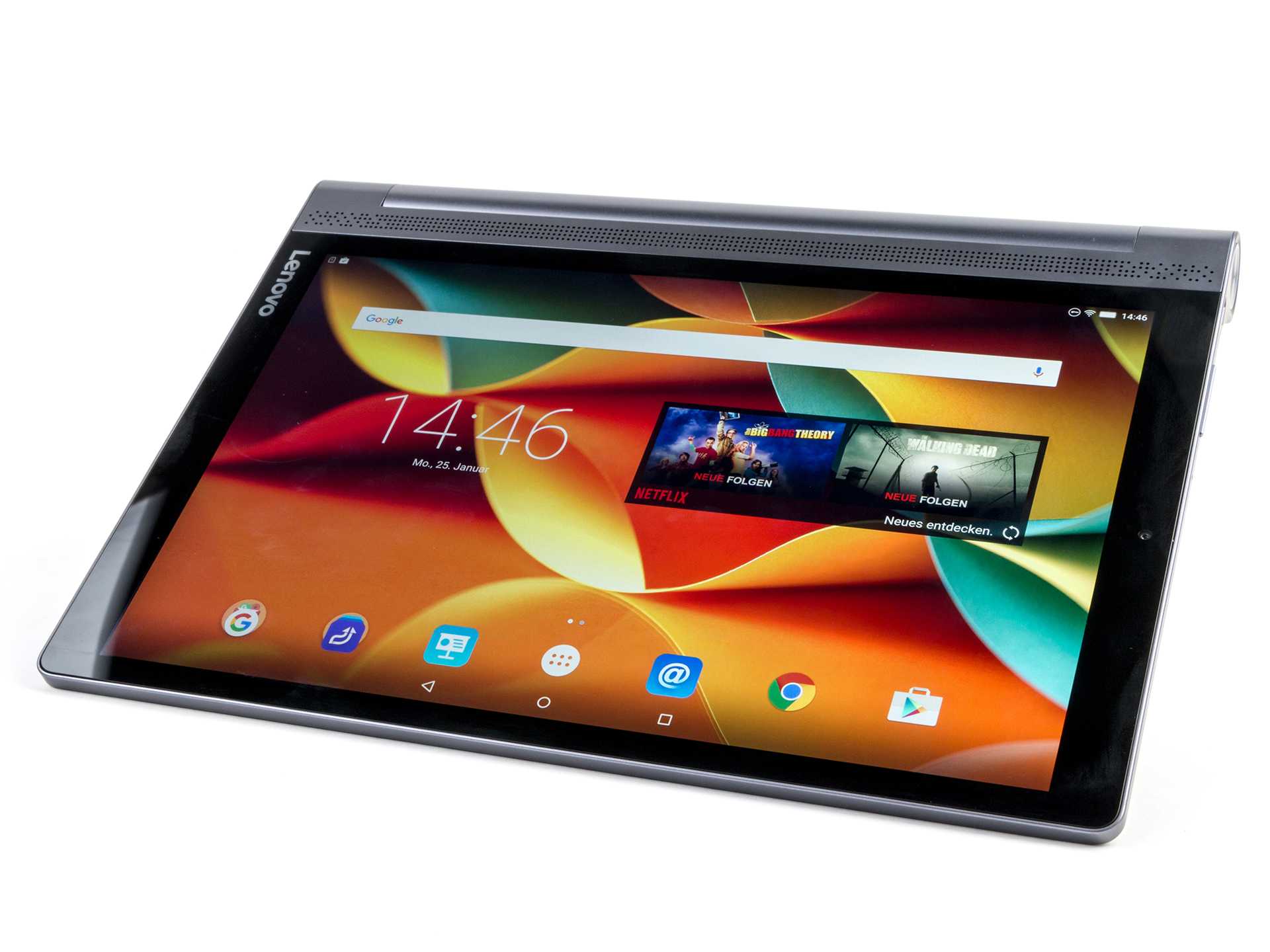 Кинотеатр на ладони:  lenovo yoga tab 3 pro со встроенным проектором